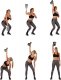 Kettlebell Movit MOVIT Hantle Kettlebell - 3 kg, czarny / jasnoniebieski 3