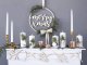 Party Deco Drewniana girlanda jemioła one size 3