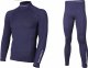 Brubeck Komplet termoaktywny męski Extreme Wool KP10180 granat r.M 1