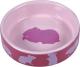 Trixie Miska ceramiczna dla chomika z motywem chomika - 80ml 8cm 2