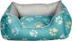 Trixie Legowisko Jimmy, 75 × 65 cm, turquoise/grey 1