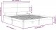 vidaXL vidaXL Rama łóżka, lite drewno, 150x200 cm, King Size 6