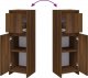 vidaXL vidaXL Szafka łazienkowa, brązowy dąb, 30x30x95 cm 6