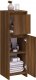 vidaXL vidaXL Szafka łazienkowa, brązowy dąb, 30x30x95 cm 7