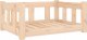 vidaXL vidaXL Legowisko dla psa, 65,5x50,5x28 cm, lite drewno sosnowe 2
