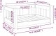 vidaXL vidaXL Legowisko dla psa, 65,5x50,5x28 cm, lite drewno sosnowe 7