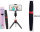 Statyw Alogy Alogy Selfie stick mini Statyw kijek monopod Czarny uniwersalny 2