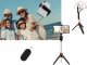 Statyw Alogy Alogy Selfie stick mini Statyw kijek monopod Czarny uniwersalny 4