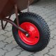 AWTools Taczka budowlana 110L/2,0mm brązowa 1