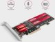 Kontroler Axagon PCI-Express PCEM2-ND 1