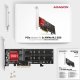 Kontroler Axagon PCI-Express PCEM2-ND 6