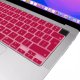 Etui Alogy Nakładka ochronna silikonowa na klawiaturę do Apple Macbook Pro 14/16 M1 2021 A2442/A2485 Przezroczysta uniwersalny 12
