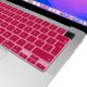 Etui Alogy Nakładka ochronna silikonowa na klawiaturę do Apple Macbook Pro 14/16 M1 2021 A2442/A2485 Przezroczysta uniwersalny 4