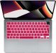Etui Alogy Nakładka ochronna silikonowa na klawiaturę do Apple Macbook Pro 14/16 M1 2021 A2442/A2485 Przezroczysta uniwersalny 6