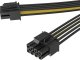 Akasa AKASA kabel PCIe 8-Pin na Dual PCIe (6+2)-Pin Splitter cable, 6 Sets 2
