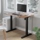 Ergo Office Biurko elektryczne regulacja wys. Ergo Office, max wys 123cm, max - 70 kg, bez blatu do pracy stojąco siedzącej, czarne, ER-403B 4