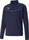 Puma Bluza męska Puma teamRISE 1 4 Zip Top Peacoat-Pu granatowa 657394 06 XL 1