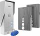 Eura Domofon EURA ADP-62A3 - grafitowy, dwurodzinny, głośnomówiący, obsługa 2 wejść, czytnik RFID 1