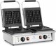Gofrownica Royal Catering Gofrownica prostokątna podwójna na 4 gofry belgijskie 2 x 2000 W Gofrownica prostokątna podwójna na 4 gofry belgijskie 2 x 2000 W 1