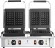 Gofrownica Royal Catering Gofrownica prostokątna podwójna na 4 gofry belgijskie 2 x 2000 W Gofrownica prostokątna podwójna na 4 gofry belgijskie 2 x 2000 W 5