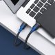Kabel USB Ugreen USB-A - USB-A 3 m Czarny (90576) 10