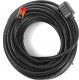 Spacetronik Kabel LAN przedłużacz CAT7 czarny 2m 10Gbps/s internetowe złącze RJ45 3
