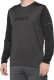 100% Koszulka męska 100% RIDECAMP Long Sleeve Jersey długi rękaw Black Charcoal roz. S 3