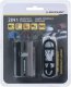 Dunlop LAMPA ROWEROWA 2W1 ŁADOWANIE usb, UCHWYT DO MOCOWANIA NA KASKU 1