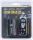 Dunlop LAMPA ROWEROWA 2W1 ŁADOWANIE usb, UCHWYT DO MOCOWANIA NA KASKU 1