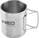 Neo Kubek turystyczny szara, aluminium, 0.3l, 63-150, Neo Tools (63-150) - NHKX15NNXSNO 1