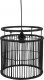 Lampa wisząca H&S Decoration Lampa sufitowa Bambusowa LOFT czarna ażurowy klosz 1