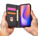 Hurtel Magnet Card Case etui do iPhone 12 Pro Max pokrowiec portfel na karty kartę podstawka czarny 13