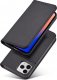 Hurtel Magnet Card Case etui do iPhone 12 Pro Max pokrowiec portfel na karty kartę podstawka czarny 3