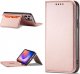 Hurtel Magnet Card Case etui do iPhone 12 Pro Max pokrowiec portfel na karty kartę podstawka różowy 11