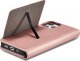 Hurtel Magnet Card Case etui do iPhone 12 Pro Max pokrowiec portfel na karty kartę podstawka różowy 8