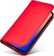 Hurtel Magnet Card Case etui do iPhone 12 Pro Max pokrowiec portfel na karty kartę podstawka czerwony 8