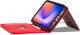 Hurtel Magnet Card Case etui do iPhone 12 Pro Max pokrowiec portfel na karty kartę podstawka czerwony 10