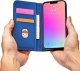 Hurtel Magnet Card Case etui do iPhone 13 pokrowiec portfel na karty kartę podstawka niebieski 10