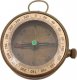 Upominkarnia Mosiężny kompas retro w skórzanym etui C0006 5
