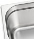 vidaXL Pojemniki gastronomiczne 4 szt. GN 1/3, 150 mm, stal nierdzewna 6