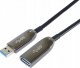 Kabel USB PremiumCord USB-A - USB-A 10 m Czarny (ku3opt10) 4