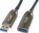 Kabel USB PremiumCord USB-A - USB-A 10 m Czarny (ku3opt10) 5