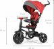 Qplay Qplay Rowerek Trójkołowy Rito Star Red 10