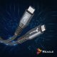 Kabel USB Reagle USB-C - USB-C 3 m Czarny 8