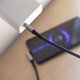 Kabel USB Reagle USB-C - USB-C 1 m Czarny 3