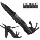 Dexxer Uniwersalne narzędzie wielofunkcyjne Multitool 21 w 1 (Czarne) uniwersalny 12