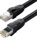 Ugreen Ugreen kabel przewód internetowy sieciowy Ethernet patchcord RJ45 Cat 8 T568B 1.5 m czarny (70328 NW121) 1
