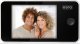 Eura Wideo-wizjer do drzwi EURA VDP-01C1 ERIS SREBRNY 3,2'' LCD 1
