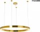 Lampa wisząca Moosee Wiszący pierścień Ring Luxury LED 60W 3000K złoty zwis 1
