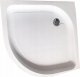 Brodzik Toule Brodzik biały wysoki LOFT 80x80 13 cm 1